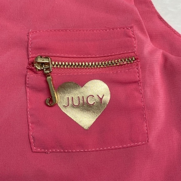 Juicy Couture Pink Zippered Tank Top Size 4T Girl - Picture 2 of 6